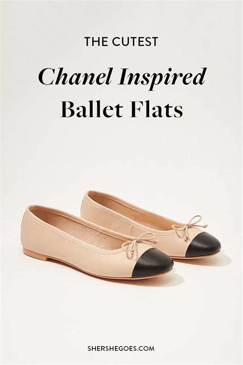 chanel shoes knockoff flats|chanel look alike shoes.